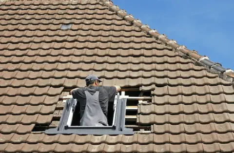 Pose de velux - Petersbach